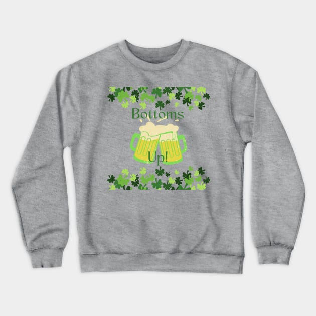 Bottoms Up! Crewneck Sweatshirt by LylaLace Studio